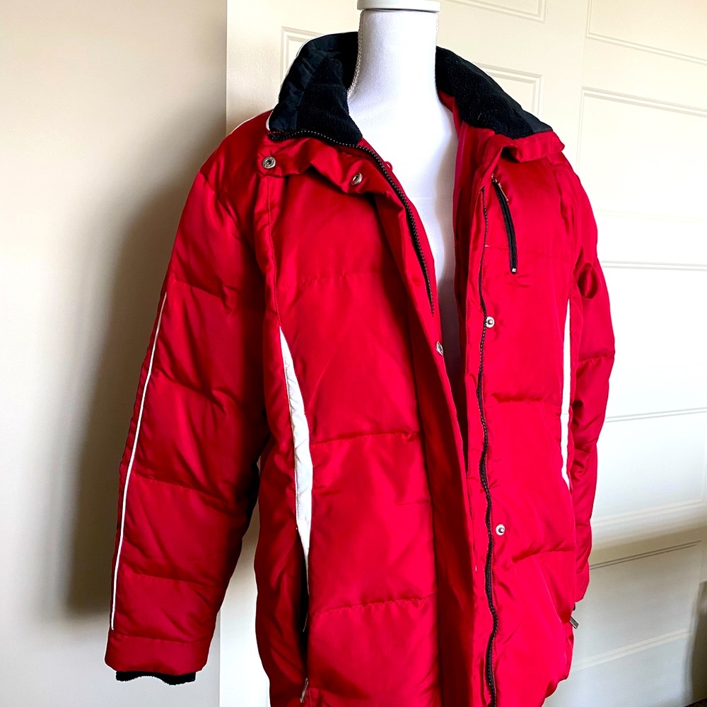 Women’s feather down ski jacket